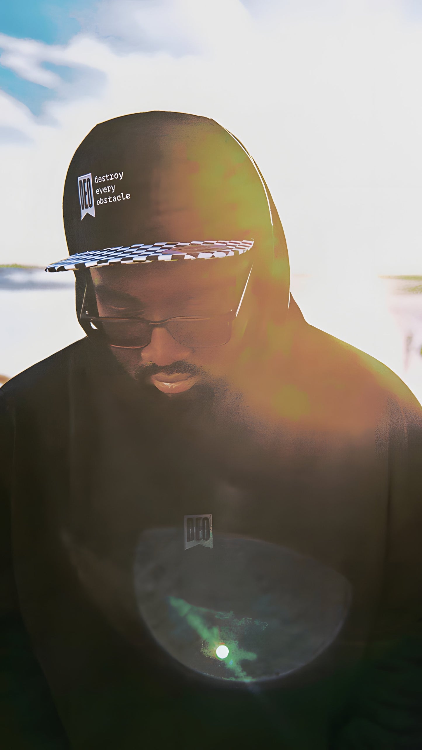 CHECKERBOARD SNAPBACK